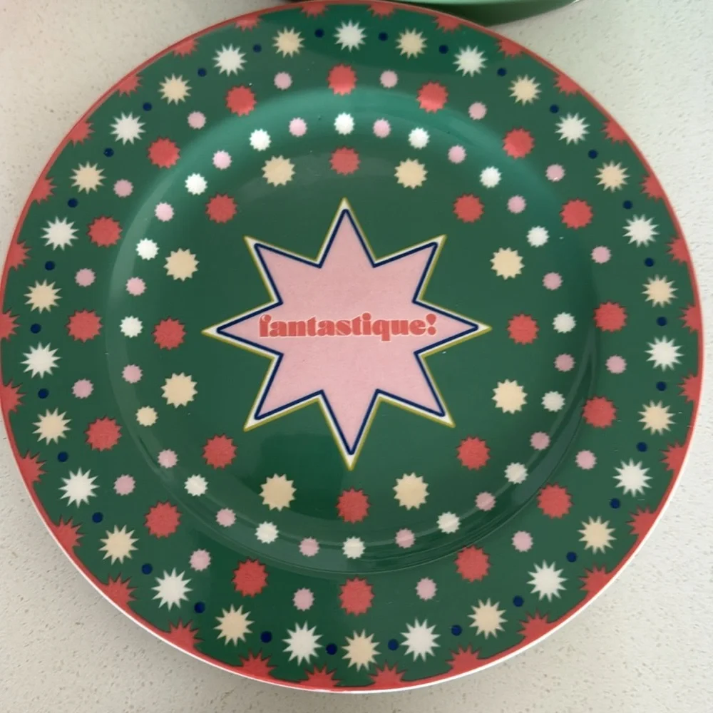 Paris Maeve boxed set of 4 plates